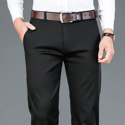 Men’s Bamboo Fiber Trousers – Year-Round Classic