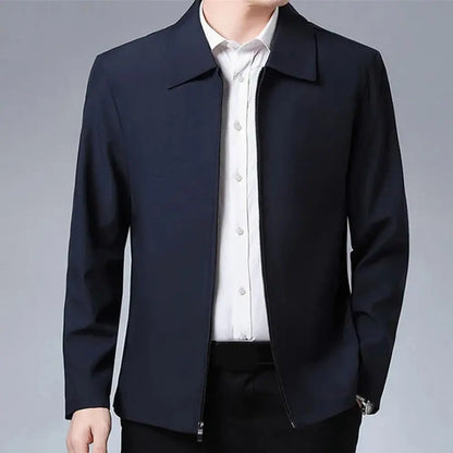 Mid-Age Formal Jacket – Refined Comfort & Style