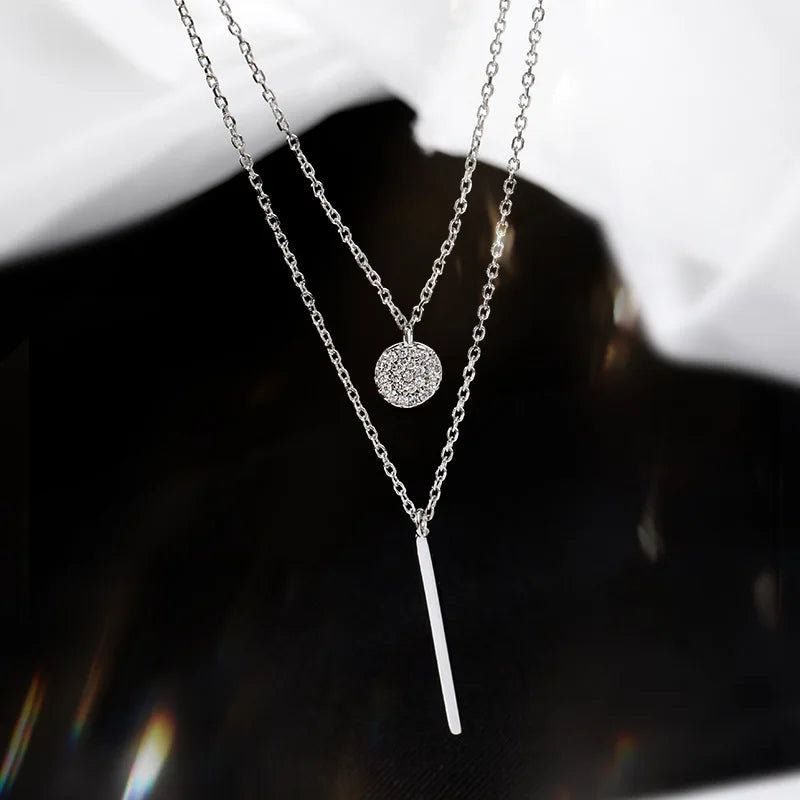 Elegant Double-Layer Pendant – Classic & Versatile