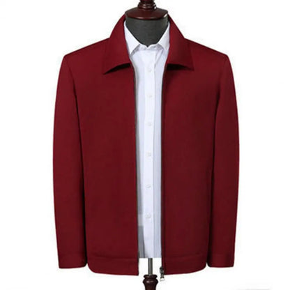 Mid-Age Formal Jacket – Refined Comfort & Style