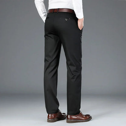 Men’s Bamboo Fiber Trousers – Year-Round Classic