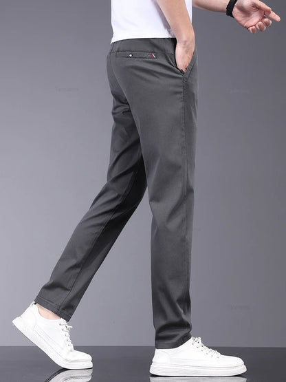 Men’s Bamboo Fiber Trousers – Lightweight & Breathable