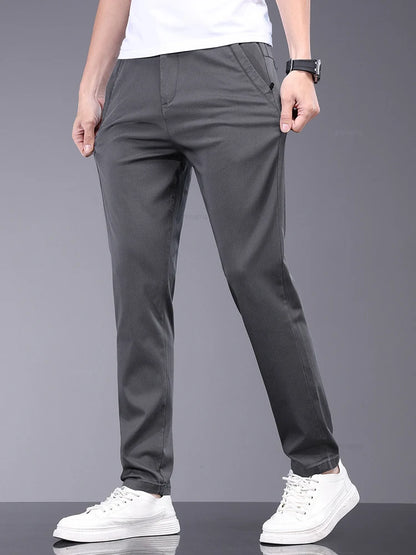 Men’s Bamboo Fiber Trousers – Lightweight & Breathable