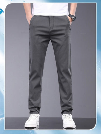 Men’s Bamboo Fiber Trousers – Lightweight & Breathable