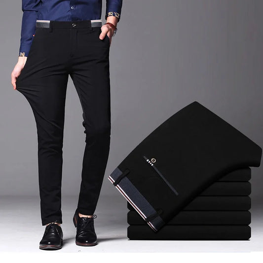 Lightweight Straight-Leg Pants – Daily Smart Casual