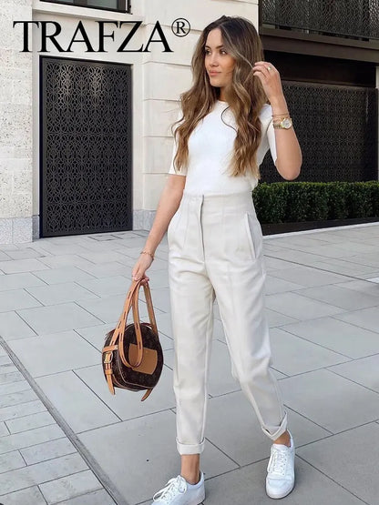 Elegant Pencil Pants – Classic Business Casual